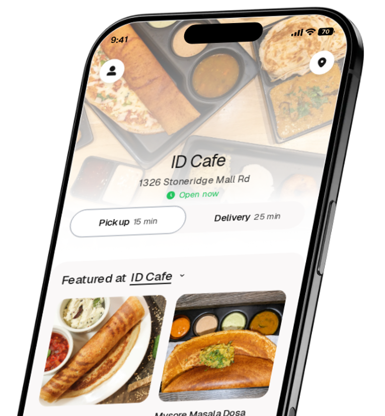 ID Cafe app preview