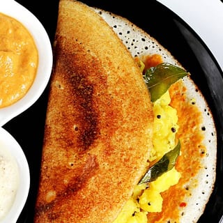 Ghee Podi Masala Dosa